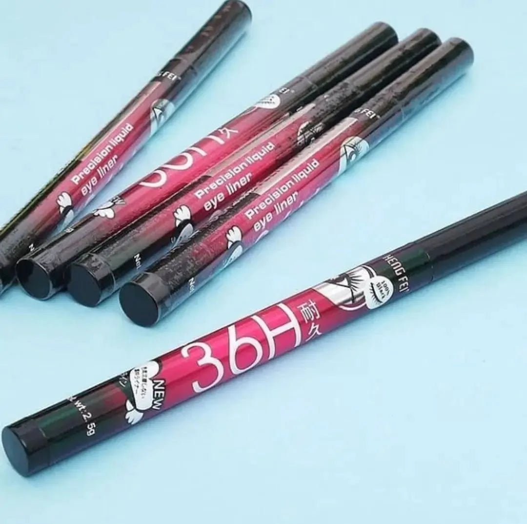 YANQINA 36H Waterproof Eyeliner (6-Pack)