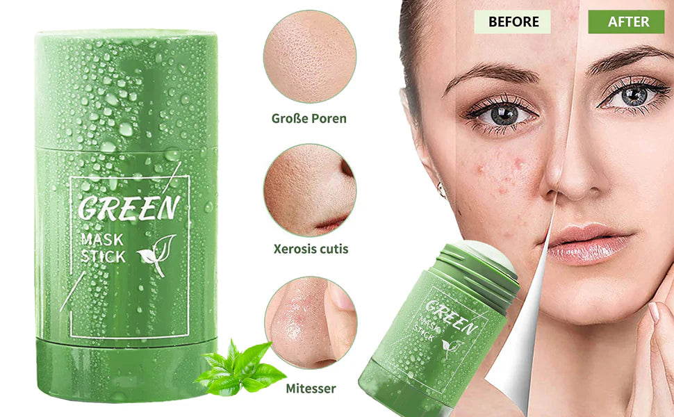 The Magic Green Stick Mask ~ Green Tea Oil Control Cleansing & Blackhead Mud Mask