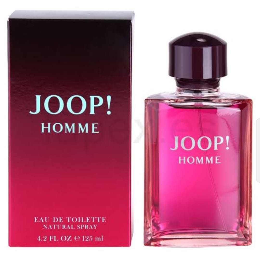 Joop Homme Eau De Toilette Woody Floral Oriental Fragrance With Cinnamon Jasmine And Vanilla Notes ~ 125ml