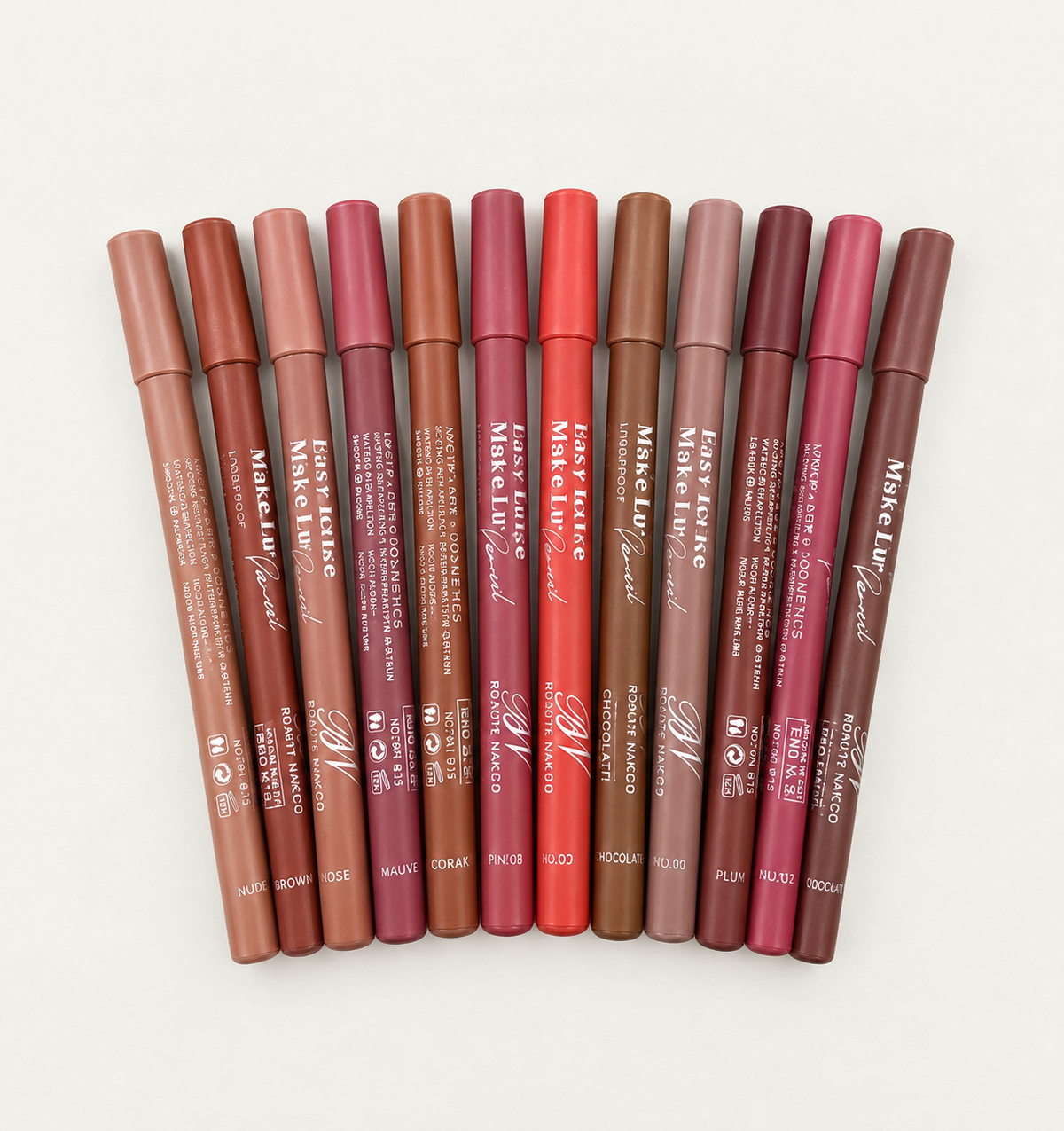 Nude Lip Pencil Set