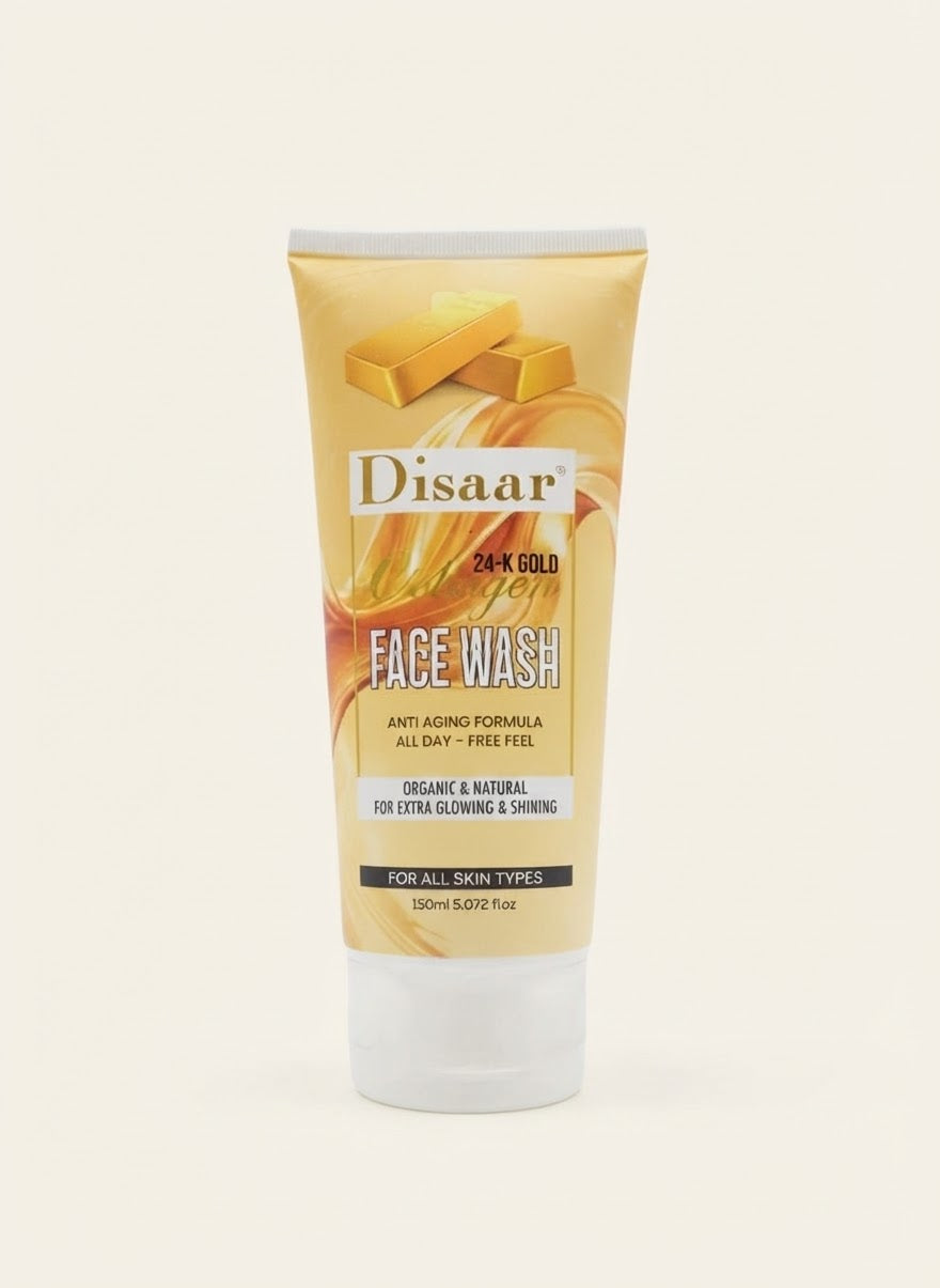 Disaar 24K Gold Face Wash 150ml