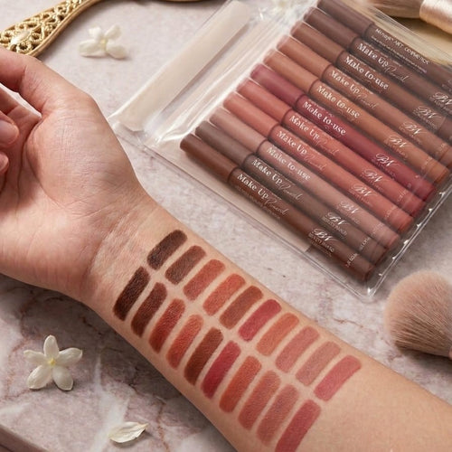Nude Lip Pencil Set