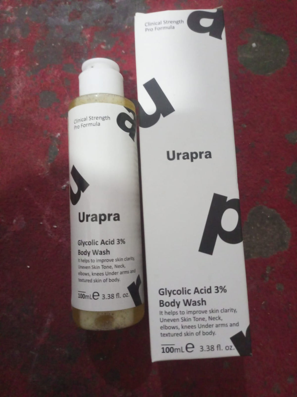 Urapra Glycolic Acid 3% Body Wash