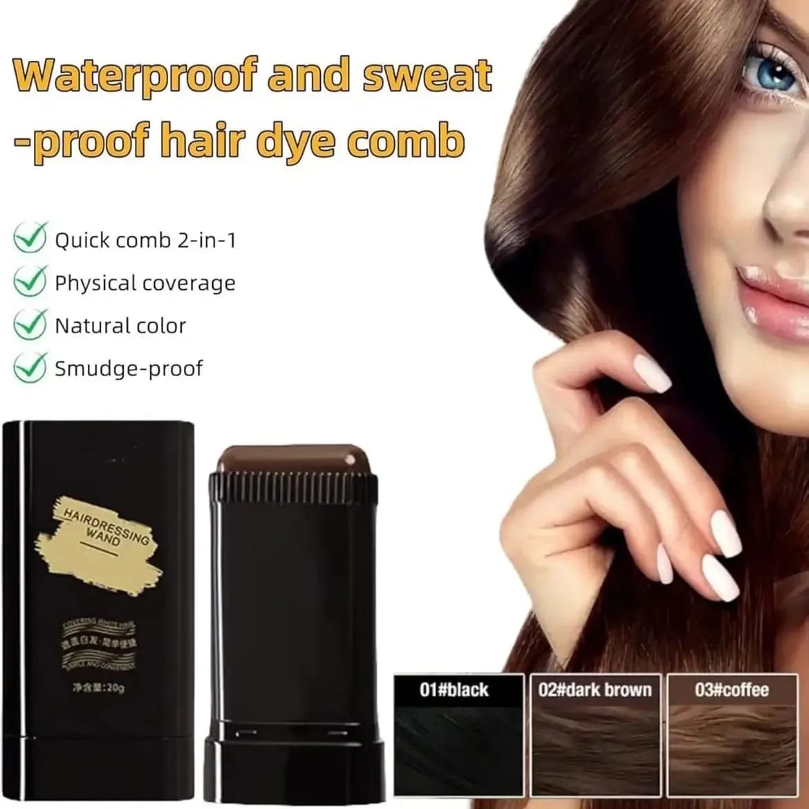 Instant Root Touch-Up Comb