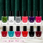 Peel-Off Nail Polish Set (12-Pack)
