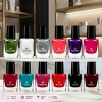 Peel-Off Nail Polish Set (12-Pack)